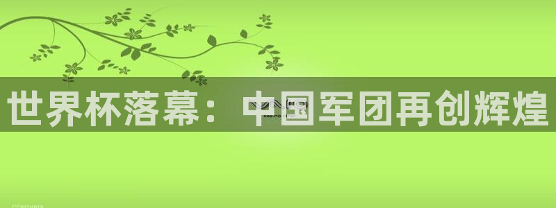 2026年世界杯直播平台：世界杯落幕：中国军团再创辉煌